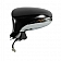 K-Source Exterior Mirror Electric Rectangular Black Single - 70716T