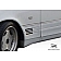 Extreme Dimensions Side Molding - Primered Fiberglass Black Set of 2 - 105096