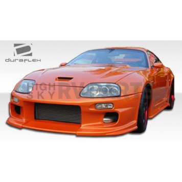 Extreme Dimensions Side Skirt - Primered Fiberglass Reinforced Plastic Black Set of 2 - 101343-2