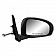 K-Source Exterior Mirror Electric OEM Black Single - 70717T