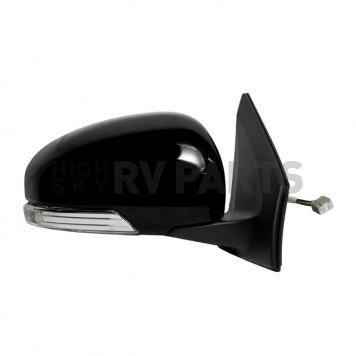 K-Source Exterior Mirror Electric OEM Black Single - 70717T-1