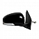 K-Source Exterior Mirror Electric OEM Black Single - 70717T
