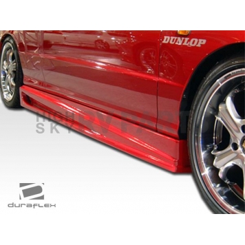 Extreme Dimensions Side Skirt - Primered Fiberglass Reinforced Plastic Black Set of 2 - 101371-2
