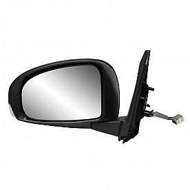 K-Source Exterior Mirror Electric OEM Black Single - 70720T
