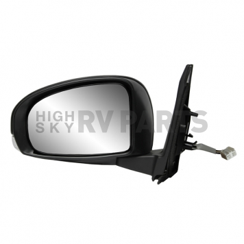 K-Source Exterior Mirror Electric OEM Black Single - 70720T