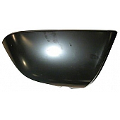 Goodmark Industries Fender Extension - Electro Deposit Primer (EDP) Steel Black - CF11067L