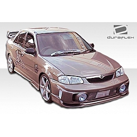 Extreme Dimensions Side Skirt - Primered Fiberglass Reinforced Plastic Black Set of 2 - 101389