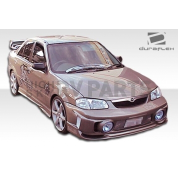 Extreme Dimensions Side Skirt - Primered Fiberglass Reinforced Plastic Black Set of 2 - 101389
