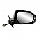 K-Source Exterior Mirror Electric OEM Black Single - 70721T