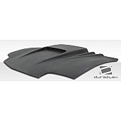 Extreme Dimensions Hood - Primered Fiberglass Black - 103770