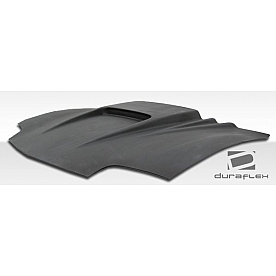 Extreme Dimensions Hood - Primered Fiberglass Black - 103770