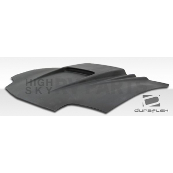Extreme Dimensions Hood - Primered Fiberglass Black - 103770