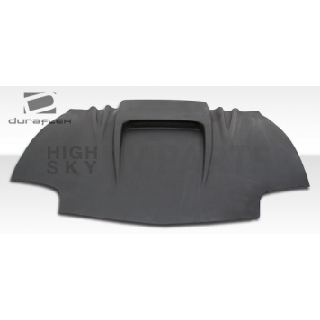 Extreme Dimensions Hood - Primered Fiberglass Black - 103770-1
