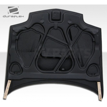 Extreme Dimensions Hood - Primered Fiberglass Black - 103770-5