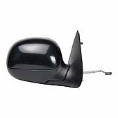 K-Source Exterior Mirror Electric OEM Black Single - 61021F