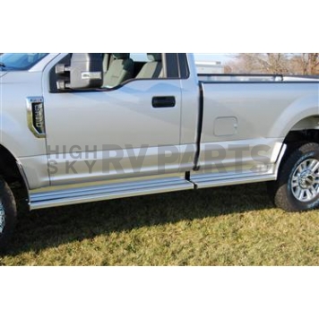Owens Products Running Board - Box Board Aluminum Silver - 74004