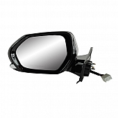 K-Source Exterior Mirror Electric OEM Black Single - 70722T