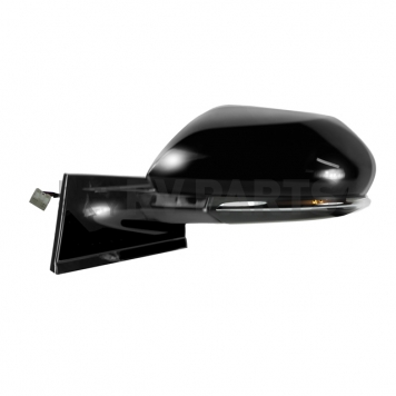 K-Source Exterior Mirror Electric OEM Black Single - 70722T-1