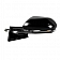 K-Source Exterior Mirror Electric OEM Black Single - 70722T