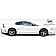 Extreme Dimensions Side Skirt - Primered Fiberglass Reinforced Plastic Black Set of 2 - 101432