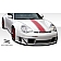 DuraFlex Bumper Cover Plain  GT-3 Fiberglass - 105406