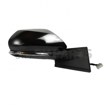 K-Source Exterior Mirror Electric OEM Black Single - 70723T-1