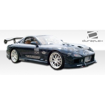 Extreme Dimensions Side Skirt - Primered Fiberglass Reinforced Plastic Black Set of 2 - 101318-2