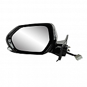 K-Source Exterior Mirror Electric OEM Black Single - 70724T