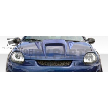 Extreme Dimensions Hood - Primered Fiberglass Black - 103775