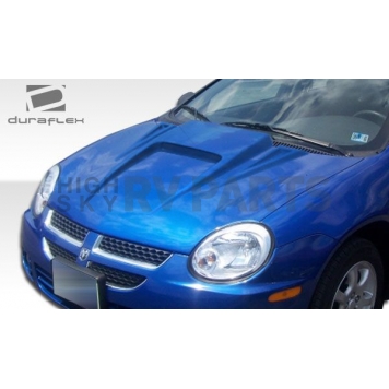 Extreme Dimensions Hood - Primered Fiberglass Black - 103775-1