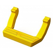 Carr Truck Step Safety Yellow Powder Coated Aluminum - 116337