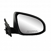 K-Source Exterior Mirror Manual OEM Black Single - 70725T
