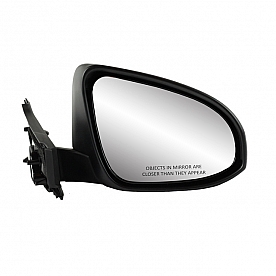 K-Source Exterior Mirror Manual OEM Black Single - 70725T