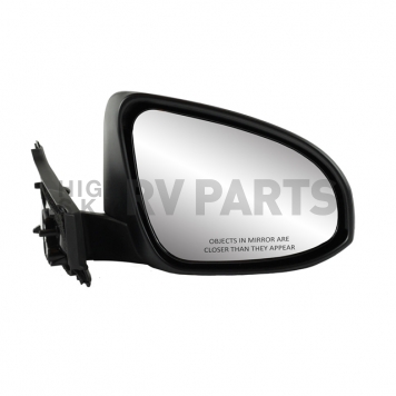 K-Source Exterior Mirror Manual OEM Black Single - 70725T