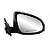 K-Source Exterior Mirror Manual OEM Black Single - 70725T