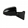 K-Source Exterior Mirror Manual OEM Black Single - 70725T