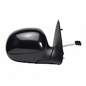 K-Source Exterior Mirror Electric OEM Black Single - 61023F
