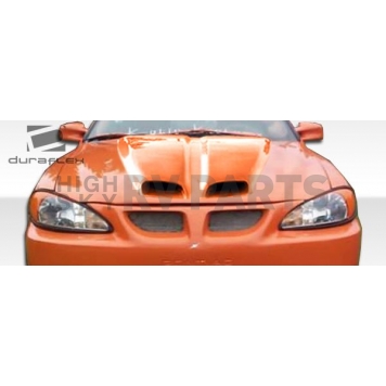 Extreme Dimensions Hood - Primered Fiberglass Black - 103780-2