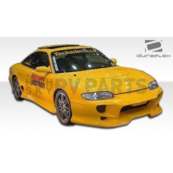 Extreme Dimensions Side Skirt - Primered Fiberglass Reinforced Plastic Black Set of 2 - 101283-2