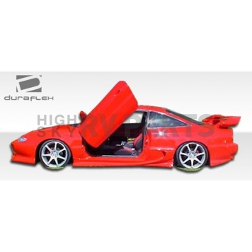 Extreme Dimensions Side Skirt - Primered Fiberglass Reinforced Plastic Black Set of 2 - 101283-3