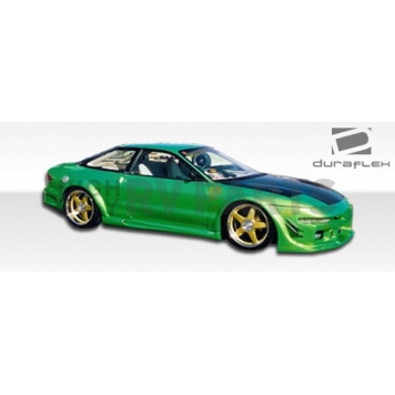 Extreme Dimensions Side Skirt - Primered Fiberglass Reinforced Plastic Black Set of 2 - 101233