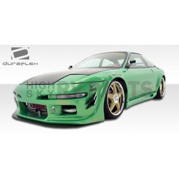 Extreme Dimensions Side Skirt - Primered Fiberglass Reinforced Plastic Black Set of 2 - 101233-5
