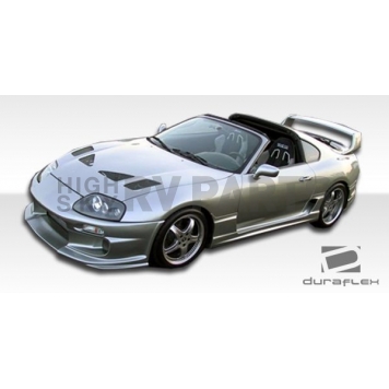 Extreme Dimensions Hood - Primered Fiberglass Black - 103570-2