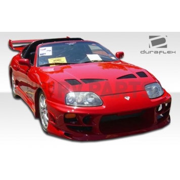 Extreme Dimensions Hood - Primered Fiberglass Black - 103570-3