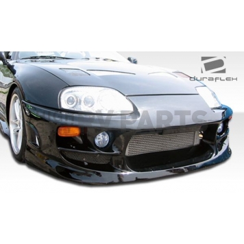 Extreme Dimensions Hood - Primered Fiberglass Black - 103570-4