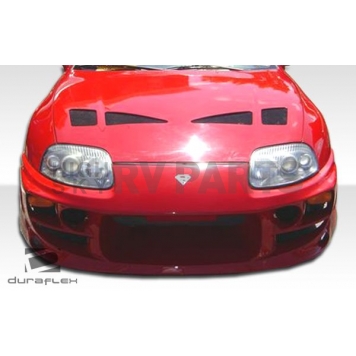 Extreme Dimensions Hood - Primered Fiberglass Black - 103570-6