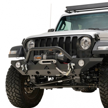 Paramount Automotive Bumper Direct-Fit 1-Piece Design Black - 518007-3