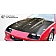 Extreme Dimensions Hood - Gloss Carbon Fiber Black - 103616