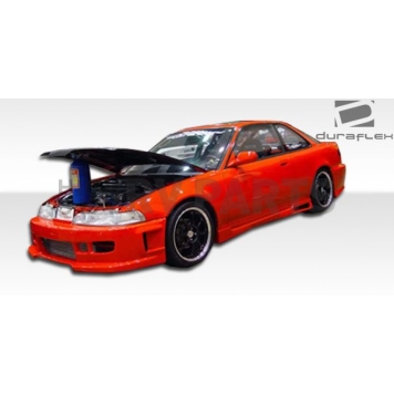 Extreme Dimensions Side Skirt - Primered Fiberglass Reinforced Plastic Black Set of 2 - 100902-1