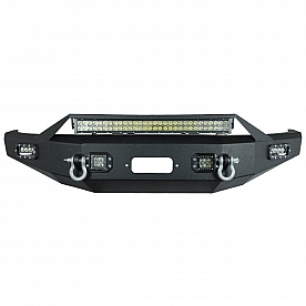 Paramount Automotive Bumper Direct-Fit 1-Piece Design Black - 570110